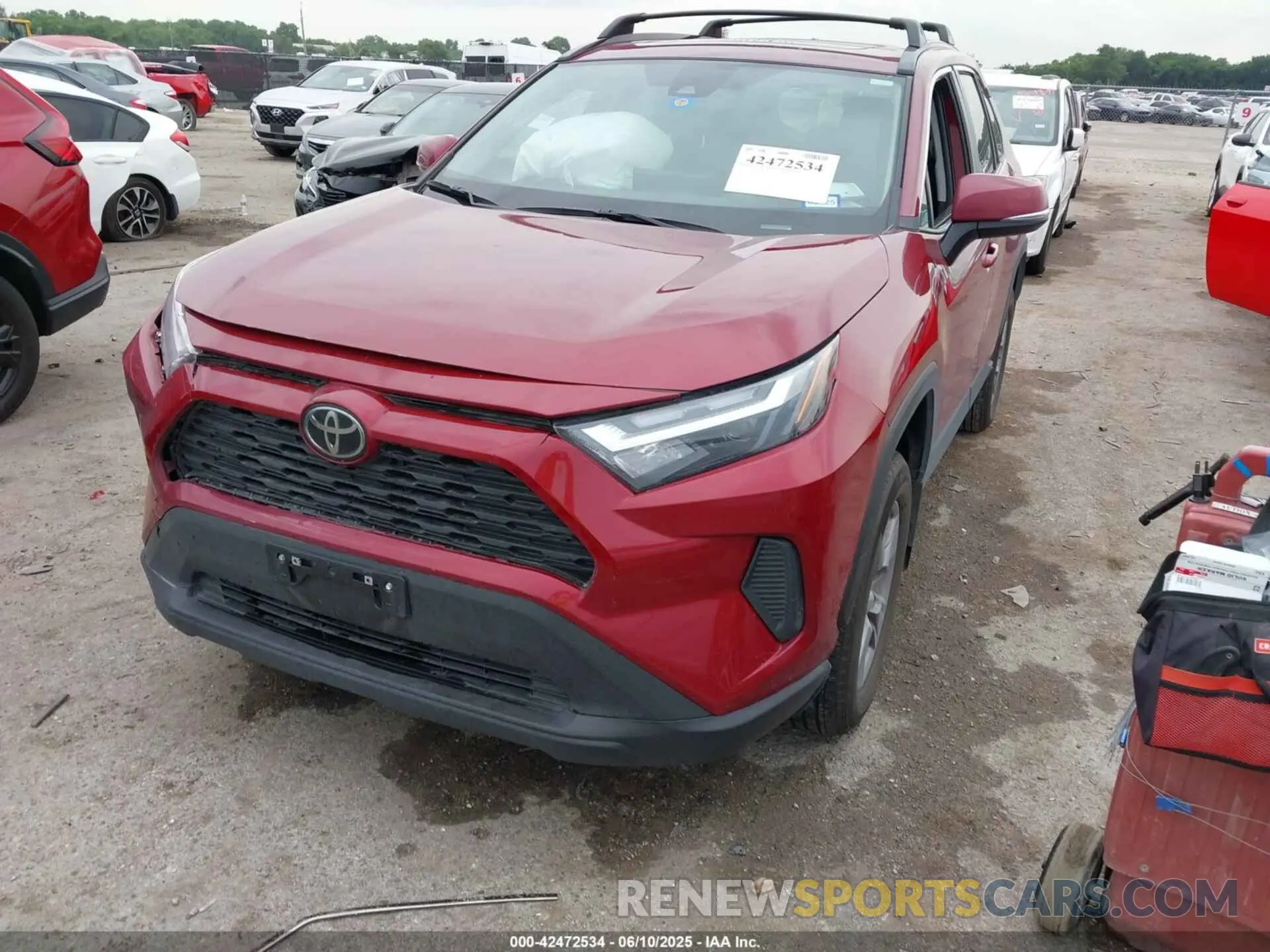 2 Photograph of a damaged car 2T3W1RFV9PW295510 TOYOTA RAV4 2023