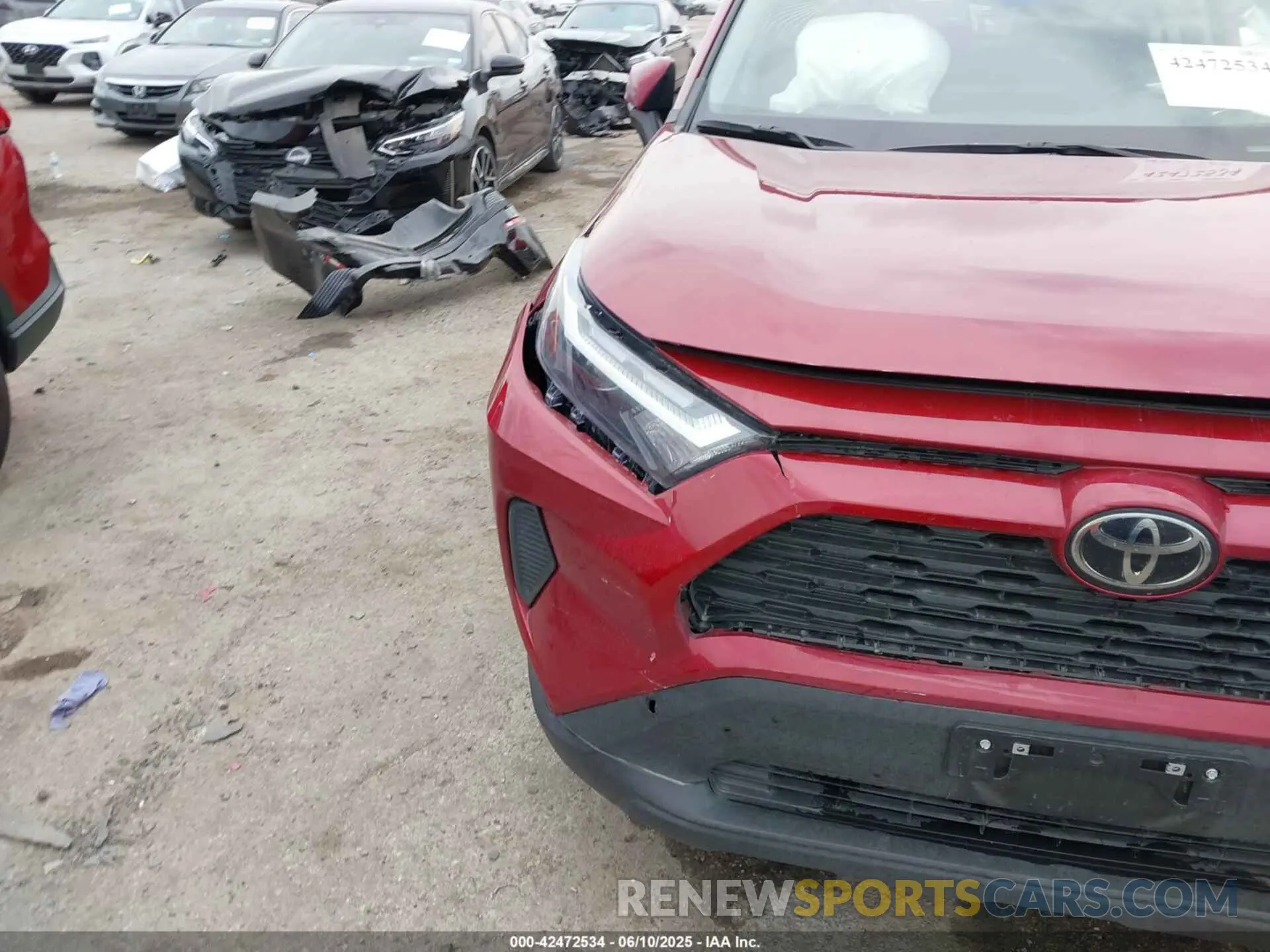 6 Photograph of a damaged car 2T3W1RFV9PW295510 TOYOTA RAV4 2023