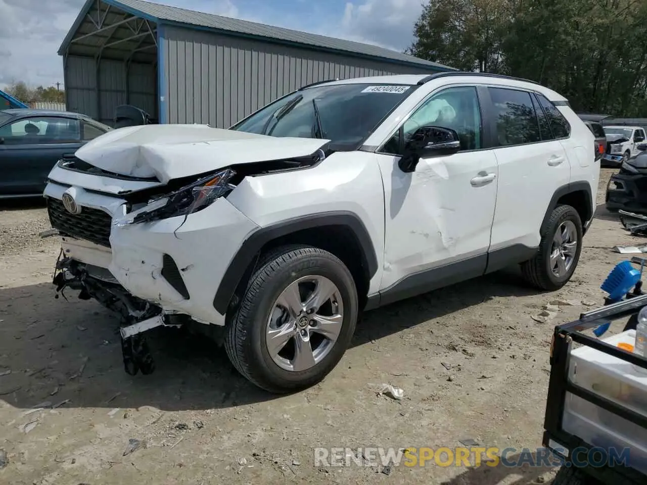 1 Photograph of a damaged car 2T3W1RFVXPC227850 TOYOTA RAV4 2023
