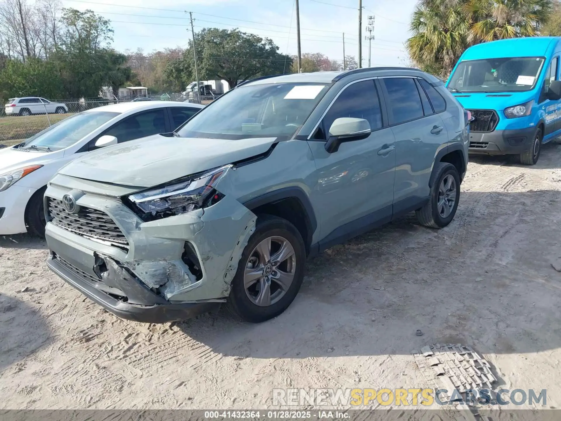 2 Фотография поврежденного автомобиля 2T3W1RFVXPW245683 TOYOTA RAV4 2023