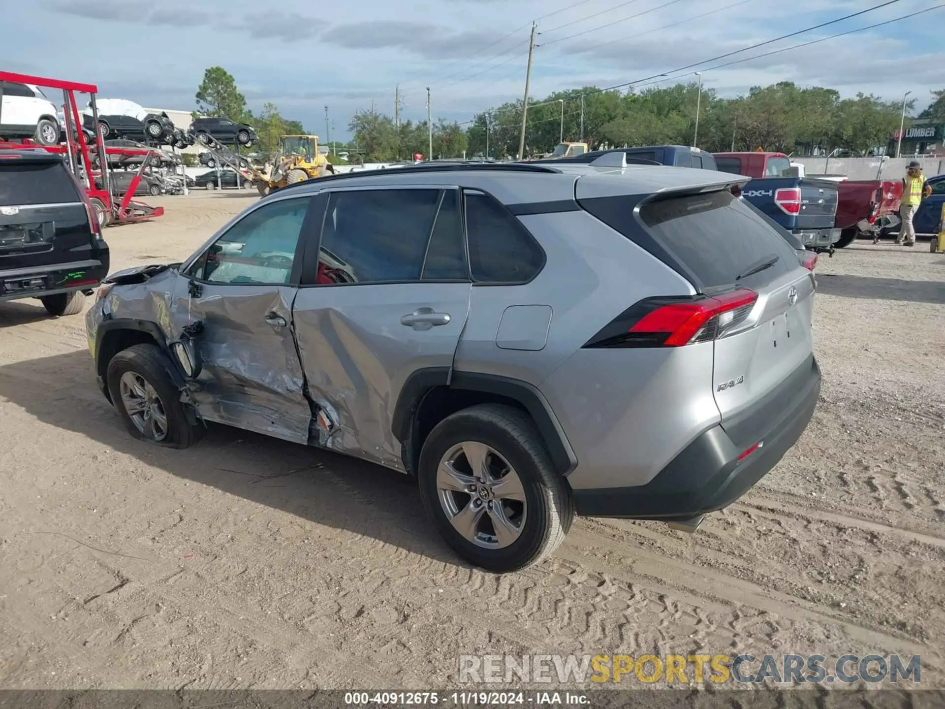 14 Photograph of a damaged car 2T3W1RFVXPW250432 TOYOTA RAV4 2023