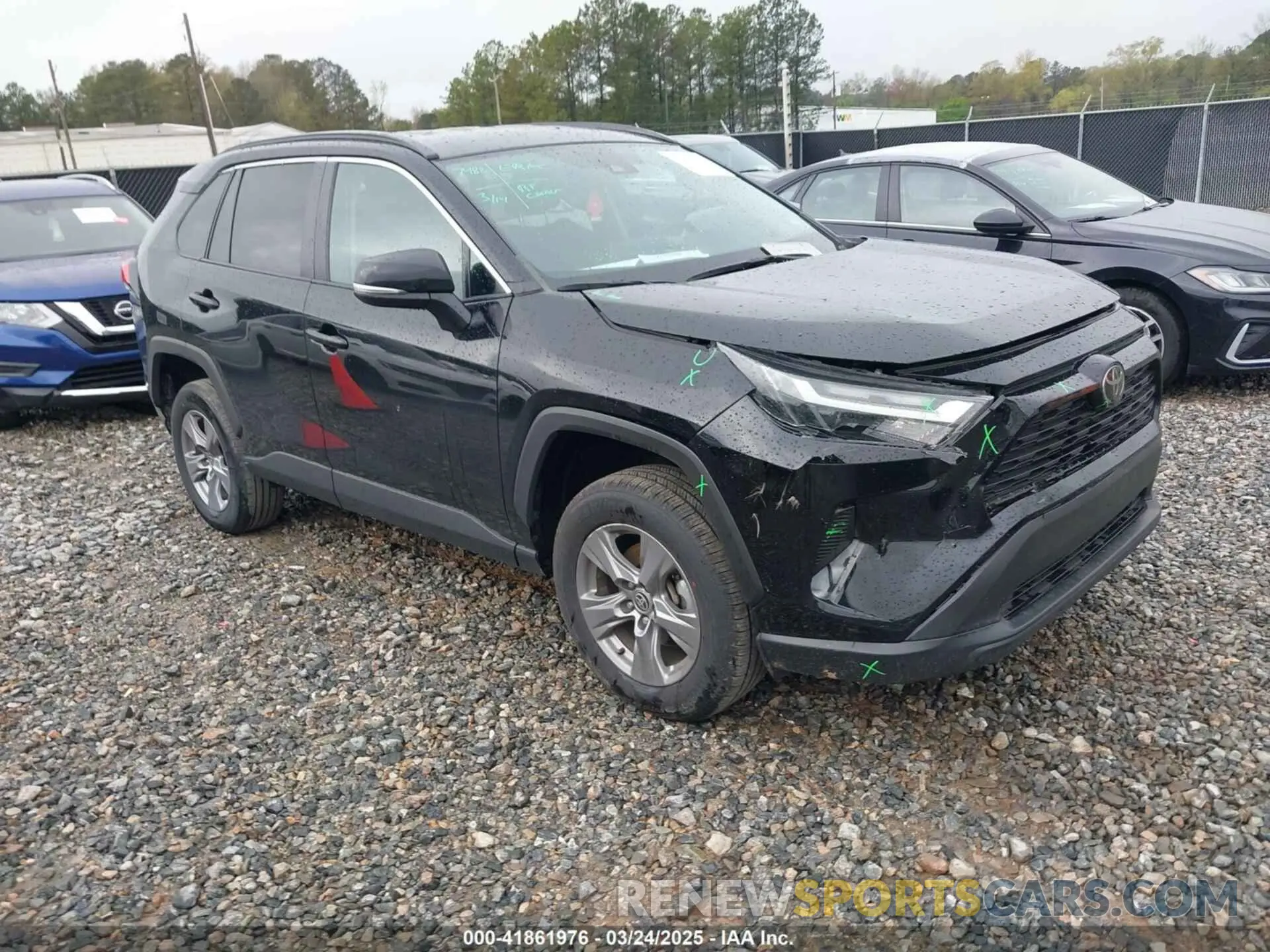 1 Photograph of a damaged car 2T3W1RFVXPW274391 TOYOTA RAV4 2023