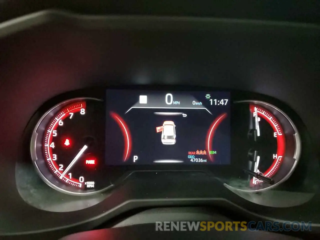 9 Фотография поврежденного автомобиля 2T3W1RFVXPW286704 TOYOTA RAV4 2023