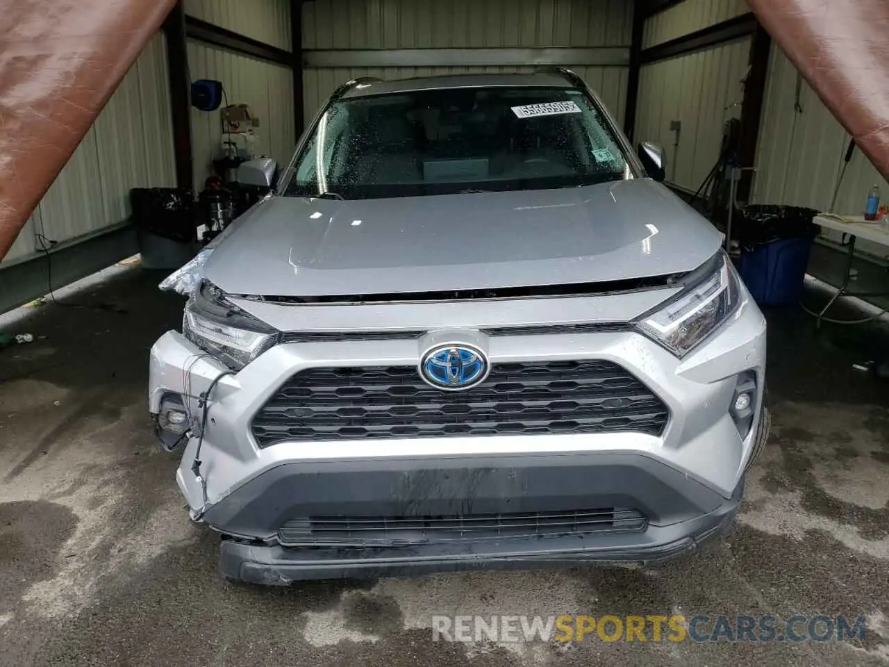 5 Фотография поврежденного автомобиля 4T3B6RFV2PU121388 TOYOTA RAV4 2023