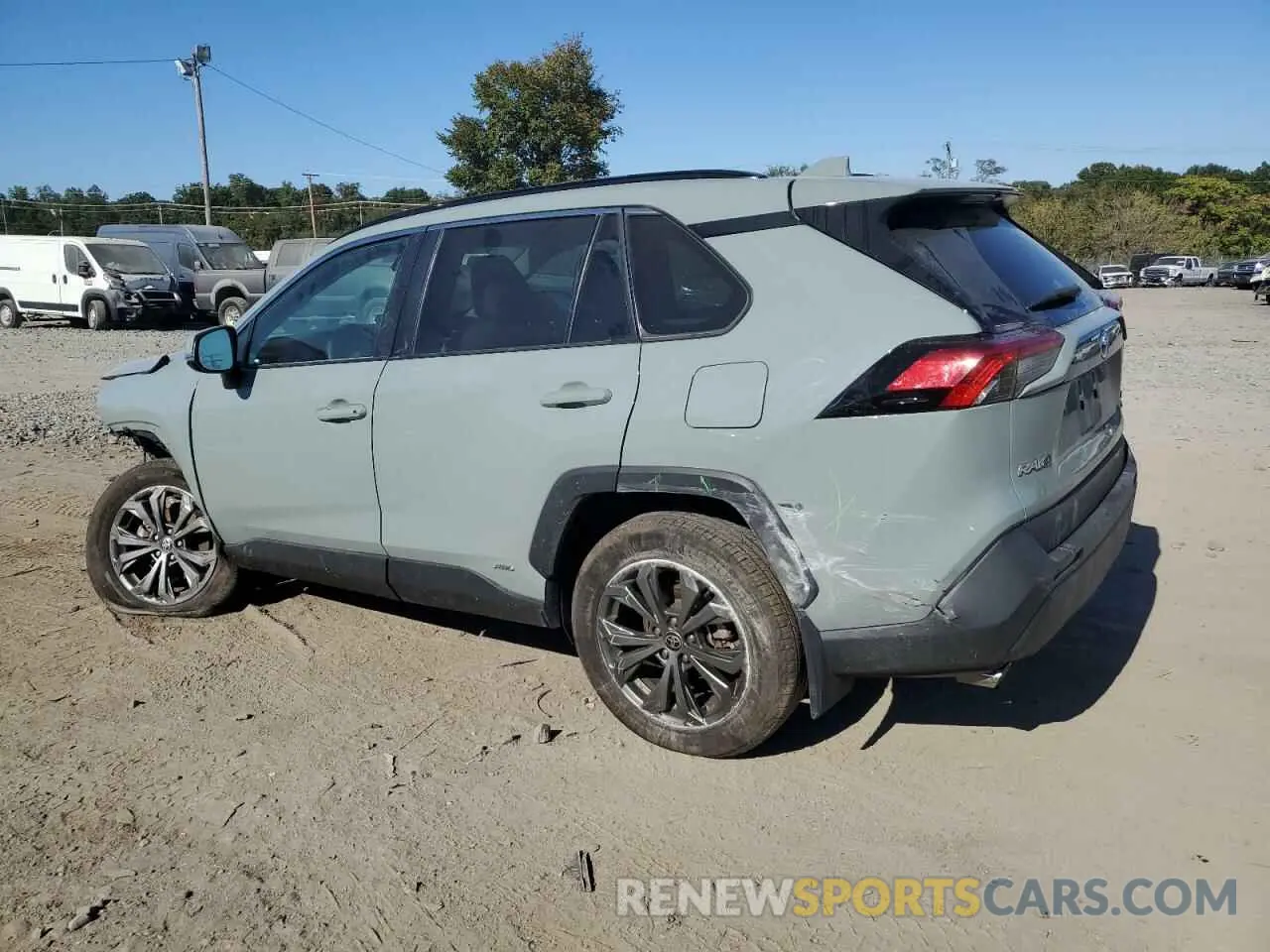 2 Photograph of a damaged car 4T3B6RFV4PU116726 TOYOTA RAV4 2023