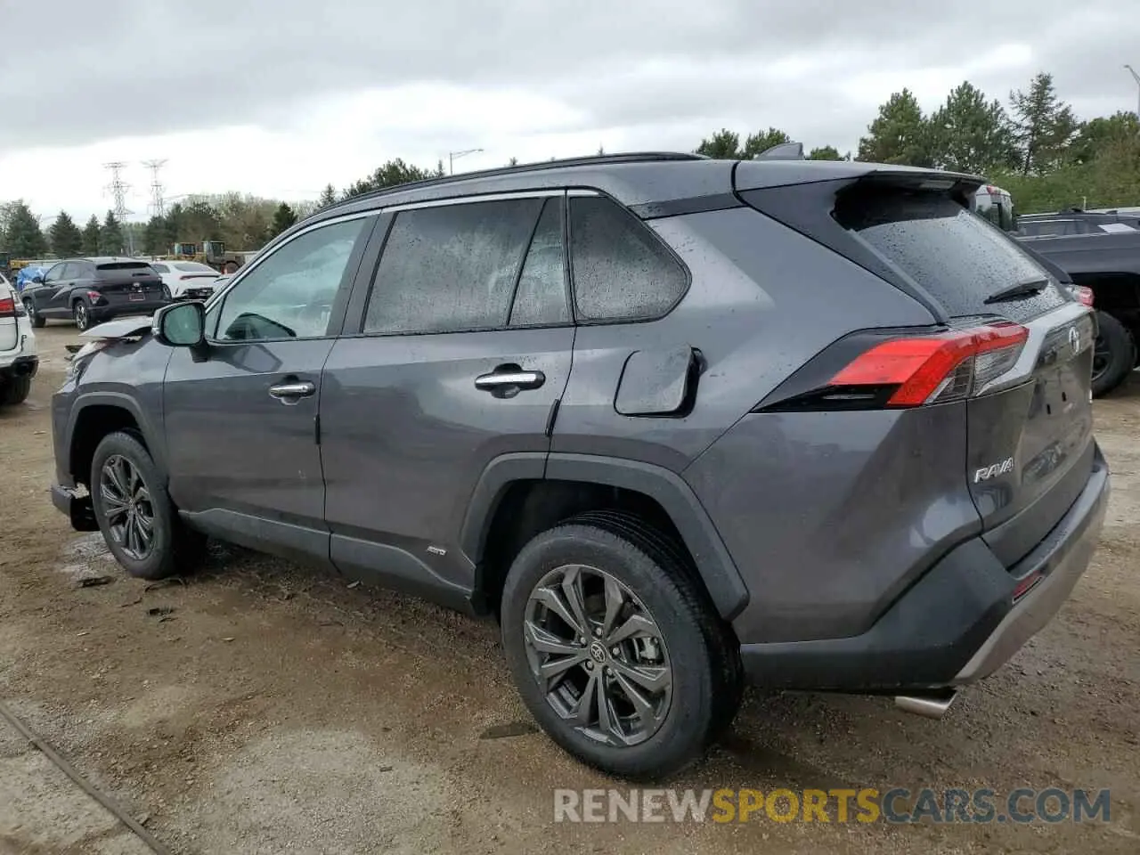 2 Photograph of a damaged car 4T3D6RFV1PU105627 TOYOTA RAV4 2023