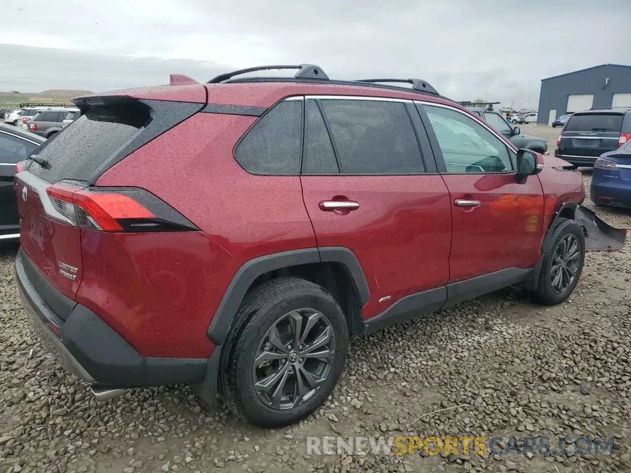 3 Фотография поврежденного автомобиля 4T3D6RFV3PU135356 TOYOTA RAV4 2023