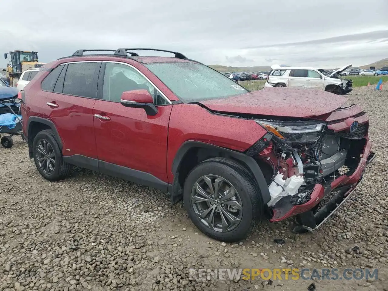 4 Фотография поврежденного автомобиля 4T3D6RFV3PU135356 TOYOTA RAV4 2023