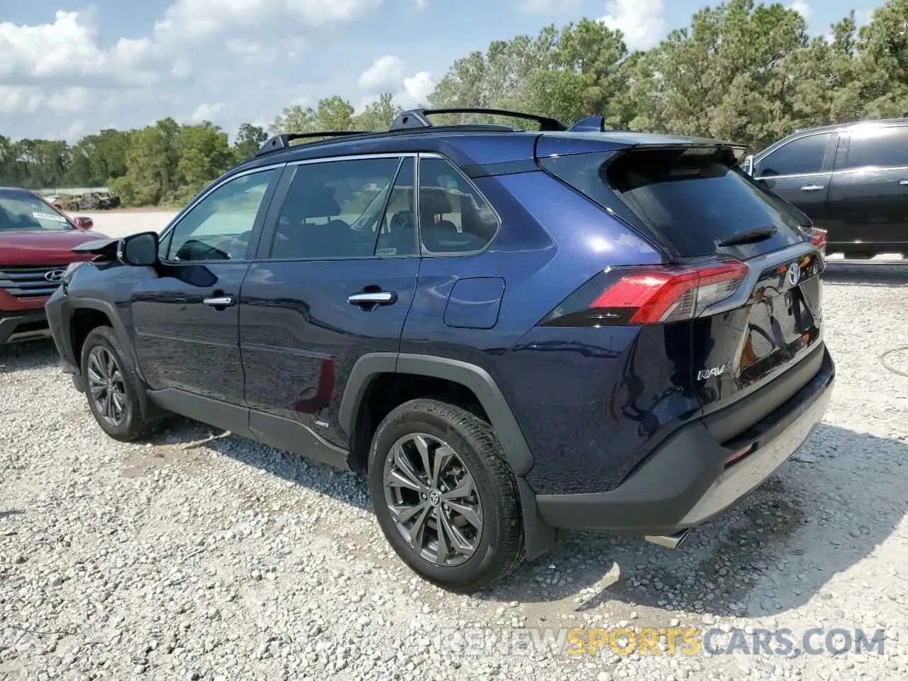 2 Photograph of a damaged car 4T3D6RFV7PU124473 TOYOTA RAV4 2023