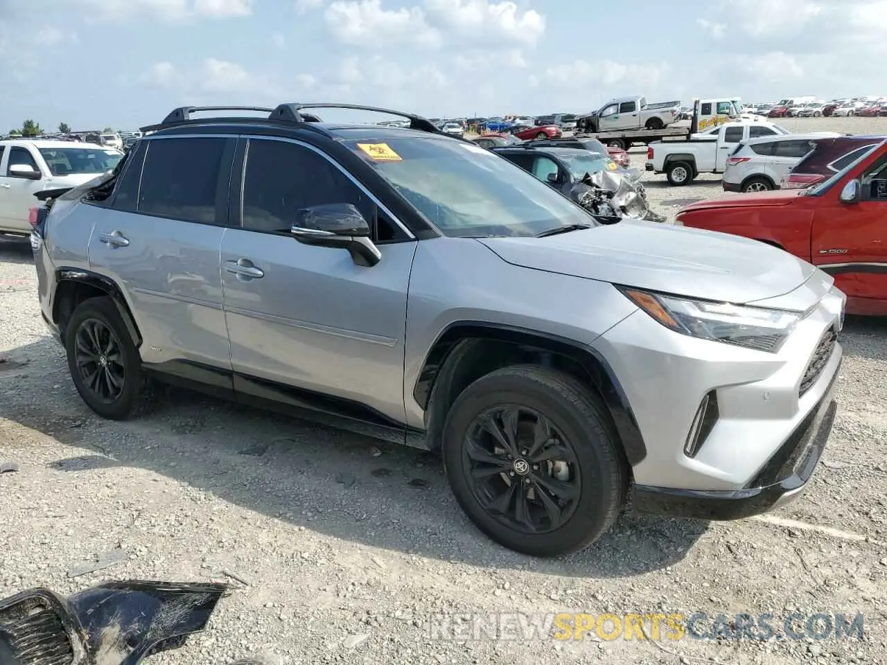 4 Фотография поврежденного автомобиля 4T3E6RFV0PU124321 TOYOTA RAV4 2023