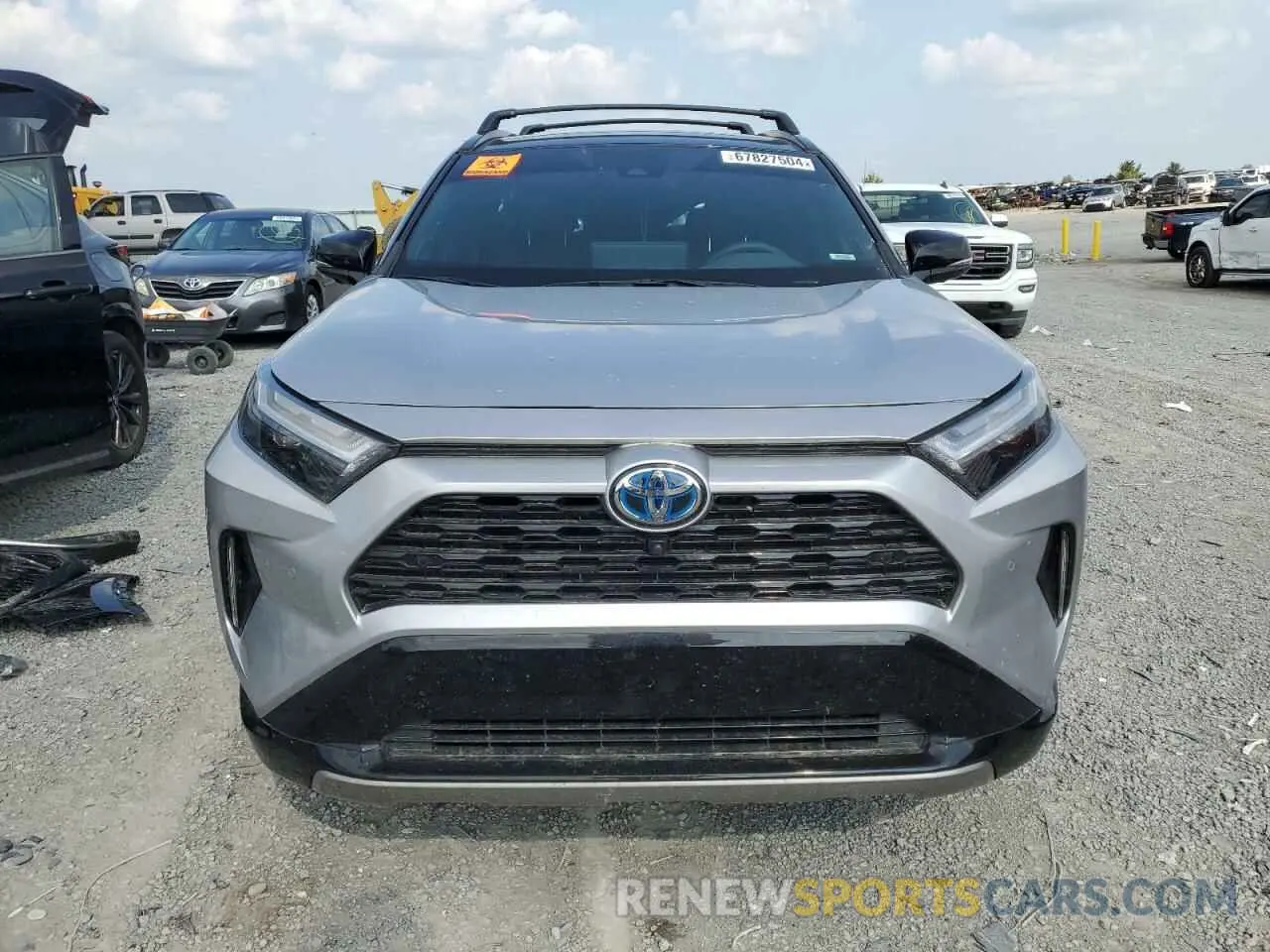 5 Фотография поврежденного автомобиля 4T3E6RFV0PU124321 TOYOTA RAV4 2023