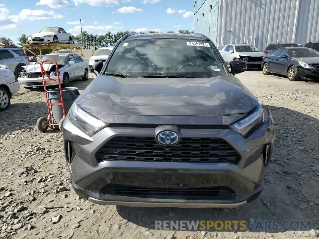 5 Фотография поврежденного автомобиля 4T3E6RFV1PU112579 TOYOTA RAV4 2023