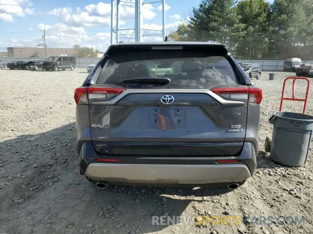 6 Фотография поврежденного автомобиля 4T3E6RFV1PU112579 TOYOTA RAV4 2023
