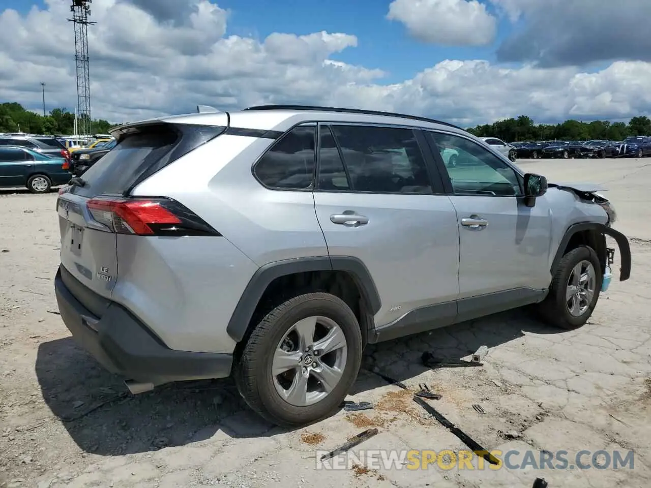 3 Photograph of a damaged car 4T3LWRFV1PU108538 TOYOTA RAV4 2023
