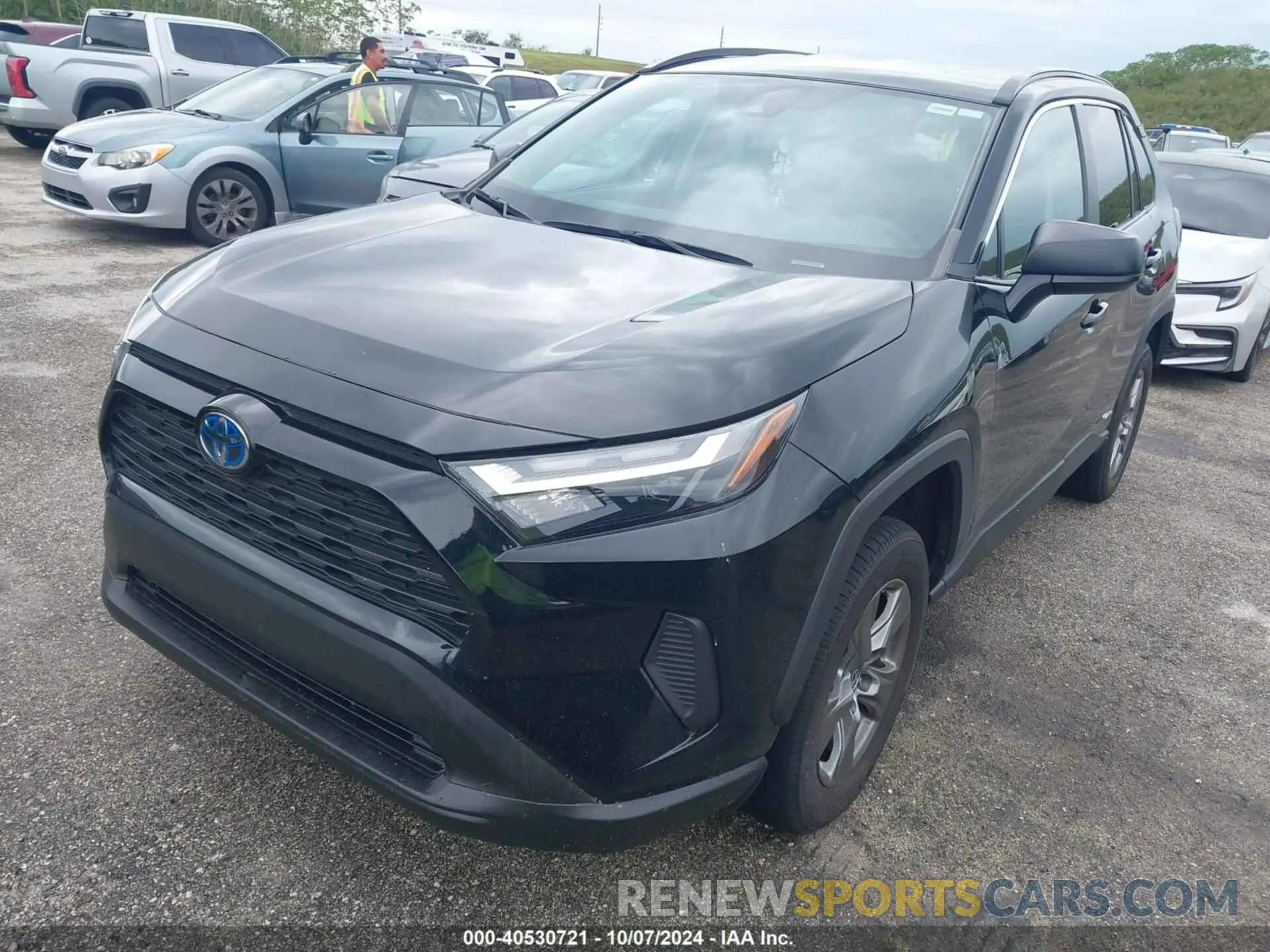 2 Photograph of a damaged car 4T3LWRFV4PU095705 TOYOTA RAV4 2023