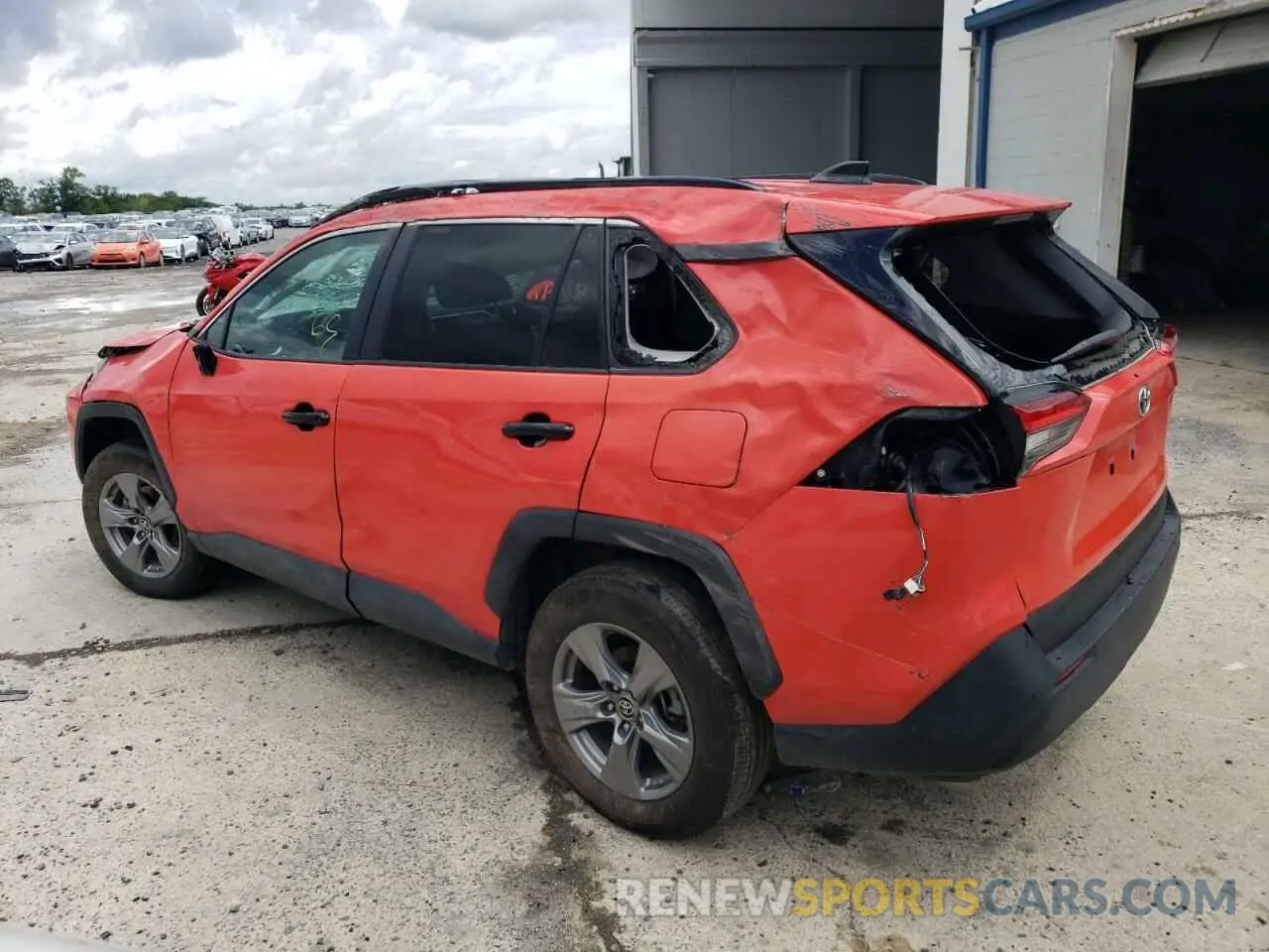 2 Photograph of a damaged car 4T3LWRFV8PU098106 TOYOTA RAV4 2023