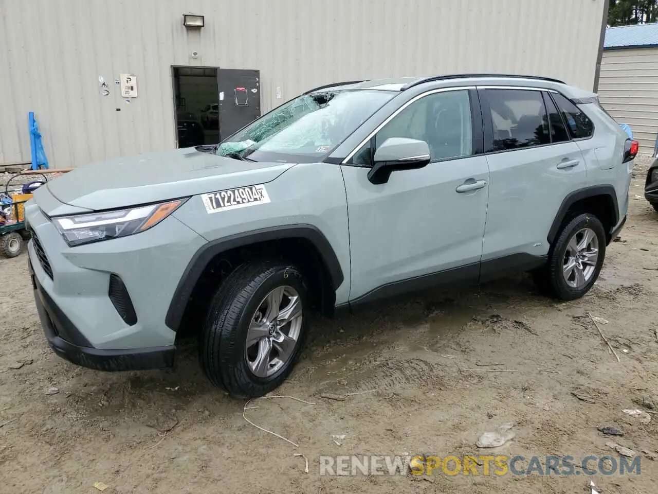 1 Photograph of a damaged car 4T3RWRFV0PU088678 TOYOTA RAV4 2023
