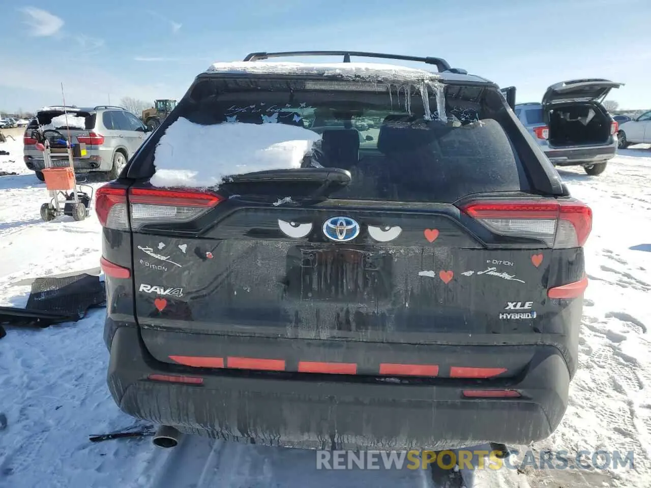 6 Фотография поврежденного автомобиля 4T3RWRFV1PU104189 TOYOTA RAV4 2023