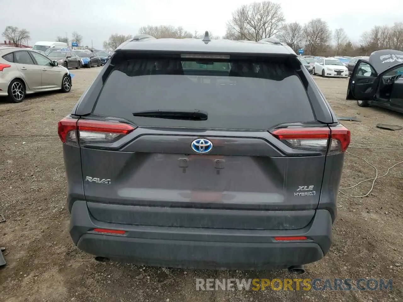 6 Фотография поврежденного автомобиля 4T3RWRFV1PU107500 TOYOTA RAV4 2023