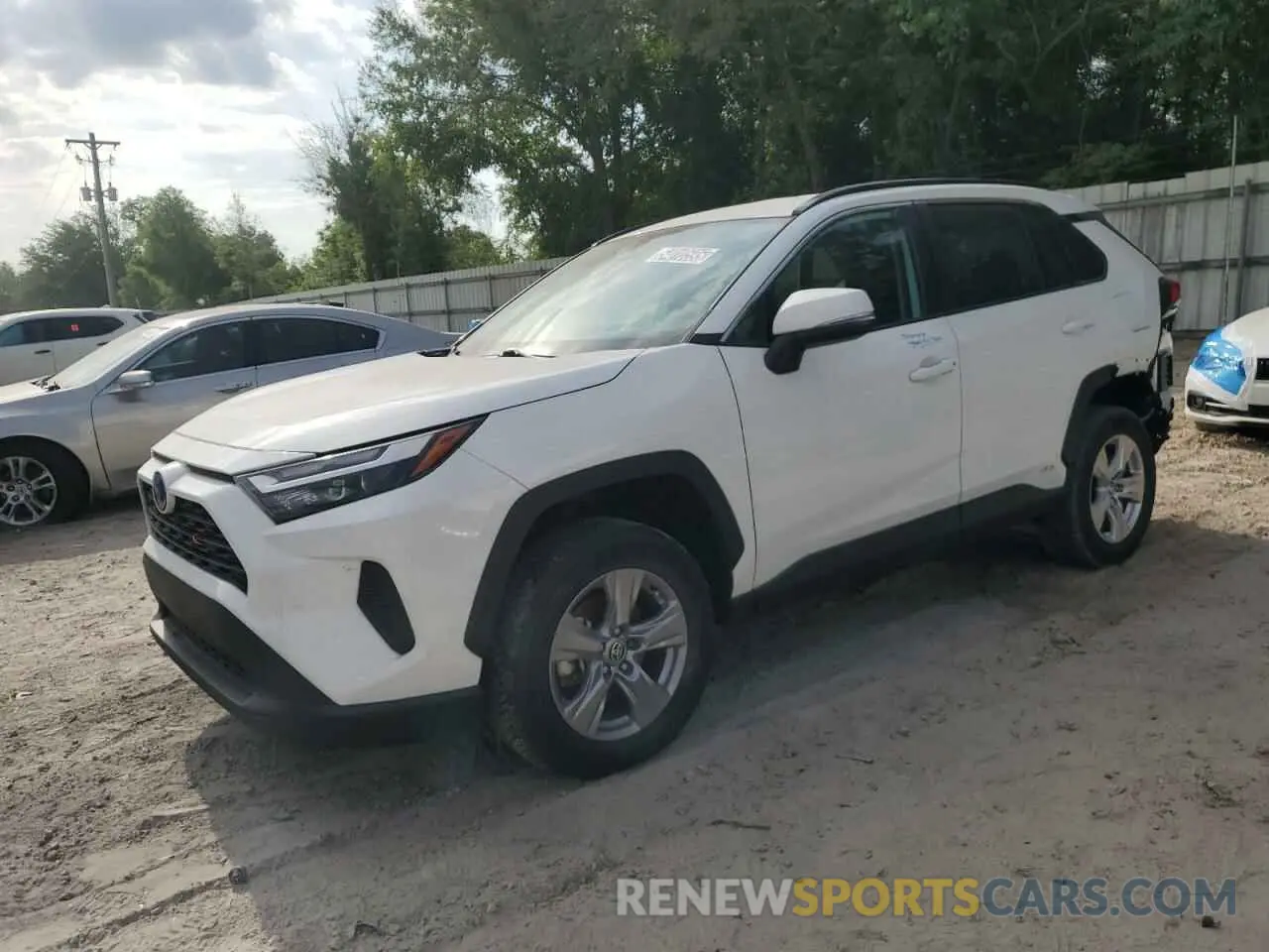 1 Photograph of a damaged car 4T3RWRFV2PU086298 TOYOTA RAV4 2023