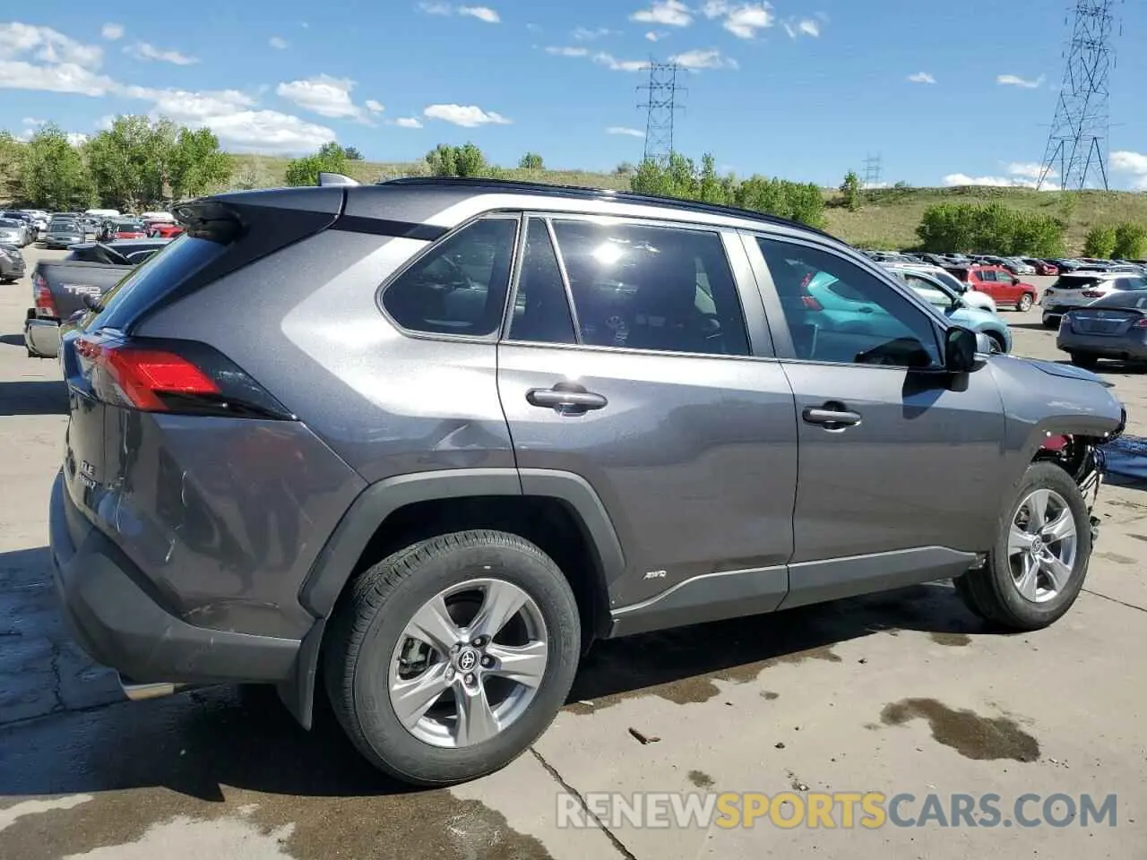 3 Photograph of a damaged car 4T3RWRFV6PU105337 TOYOTA RAV4 2023