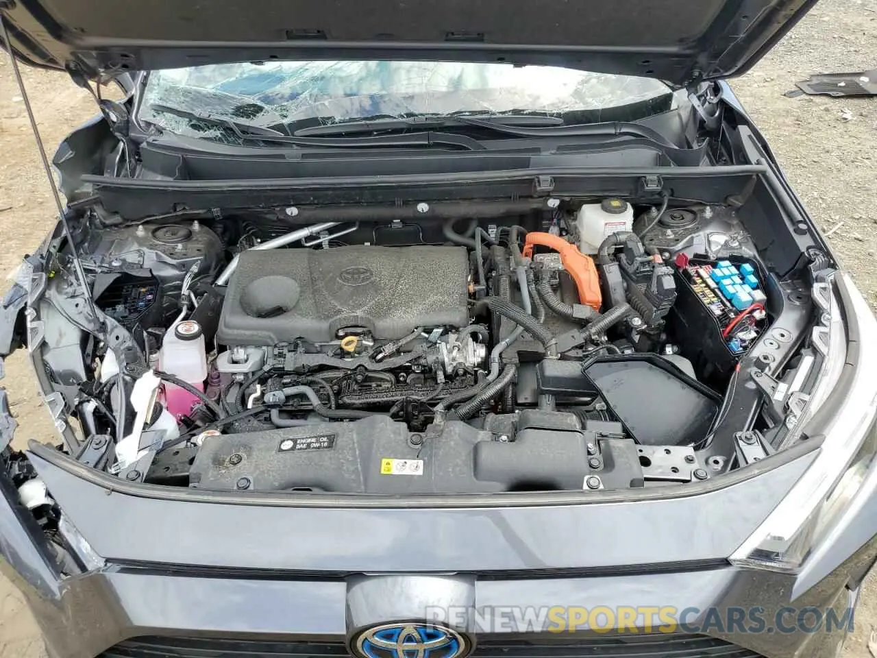 12 Photograph of a damaged car 4T3RWRFV9PU108636 TOYOTA RAV4 2023