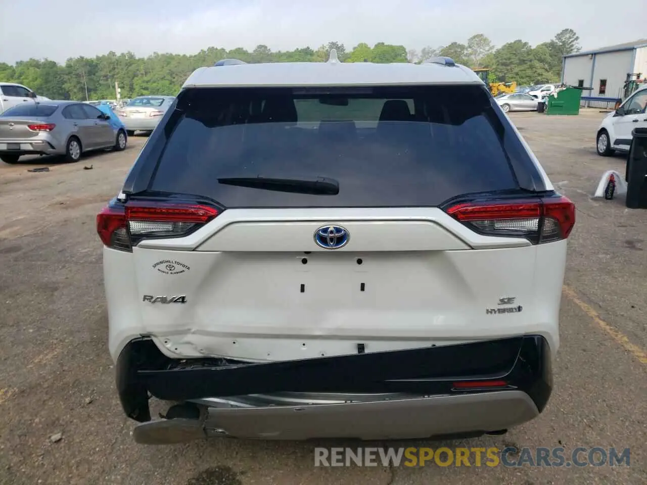6 Photograph of a damaged car 4T3T6RFV5PU113127 TOYOTA RAV4 2023