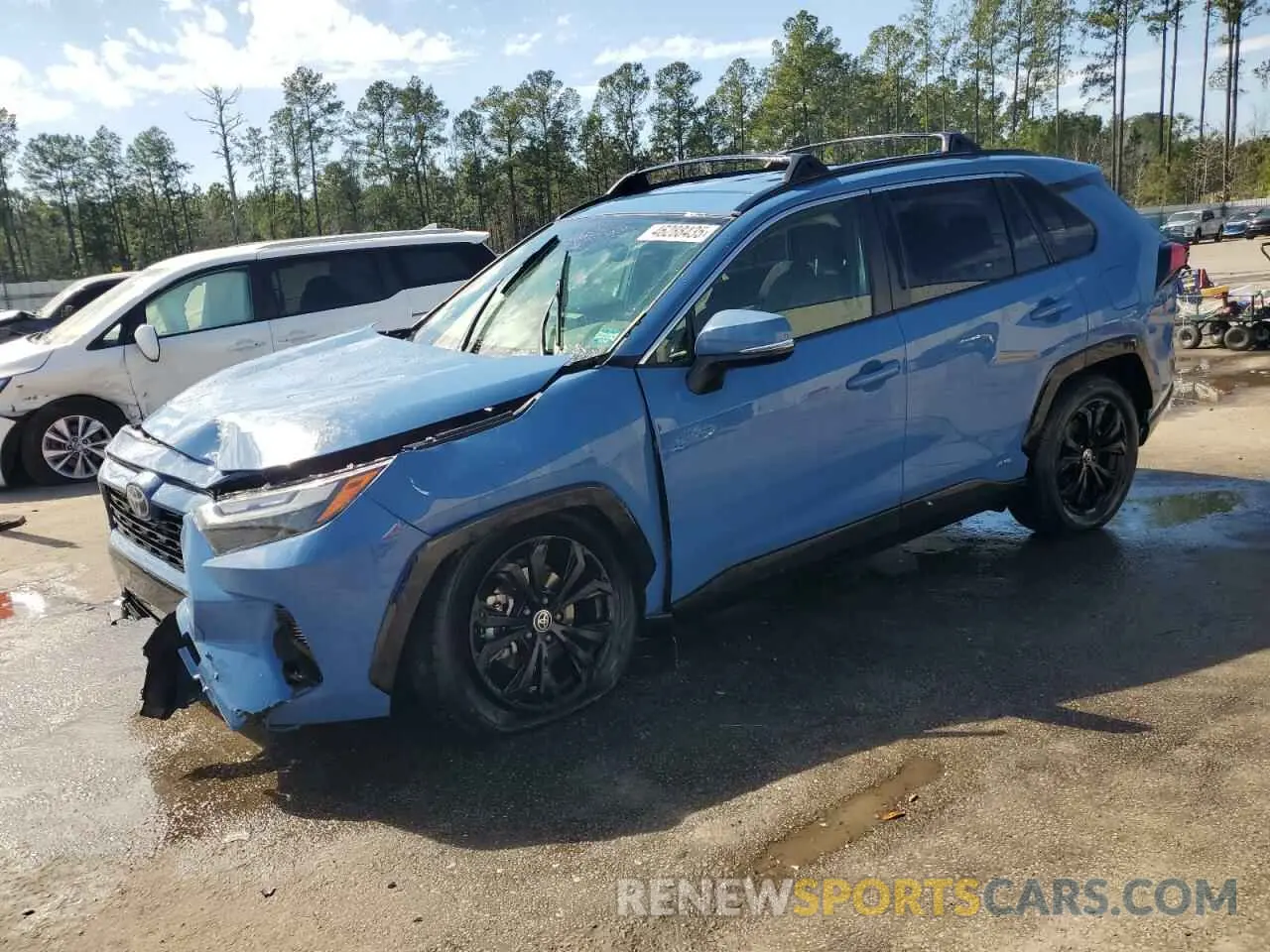 1 Photograph of a damaged car JTM16RFV3PJ025313 TOYOTA RAV4 2023