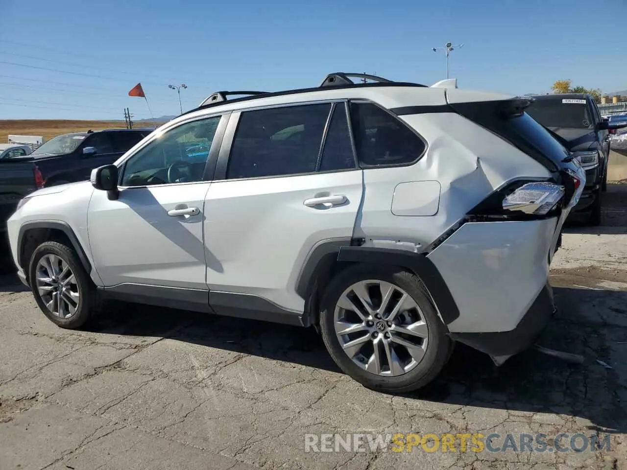 2 Photograph of a damaged car JTMA1RFV8PD092809 TOYOTA RAV4 2023