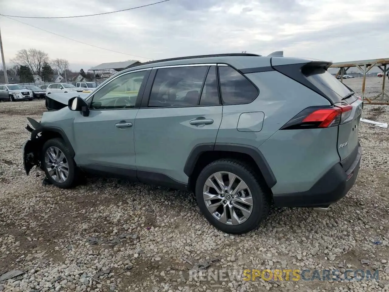 2 Photograph of a damaged car JTMA1RFVXPD097557 TOYOTA RAV4 2023
