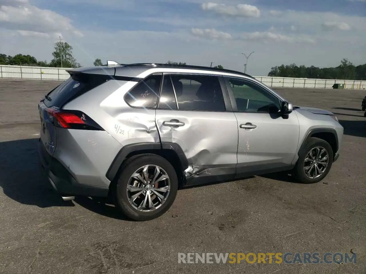 3 Photograph of a damaged car JTMB6RFV4PD080274 TOYOTA RAV4 2023