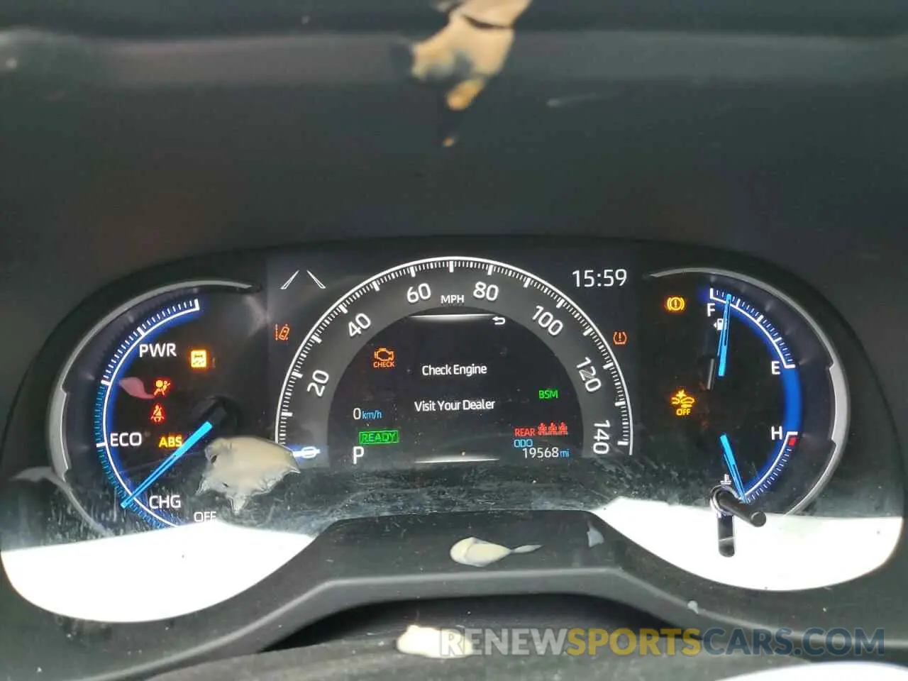 9 Фотография поврежденного автомобиля JTMB6RFV4PD115993 TOYOTA RAV4 2023