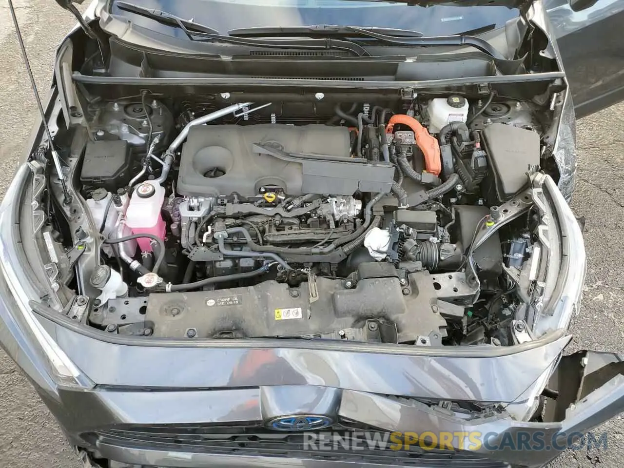 11 Photograph of a damaged car JTMB6RFV5PD103674 TOYOTA RAV4 2023