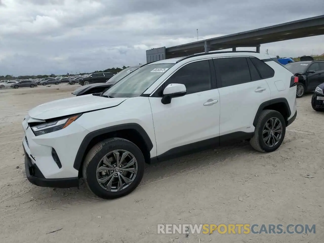 1 Photograph of a damaged car JTMB6RFV6PD091843 TOYOTA RAV4 2023