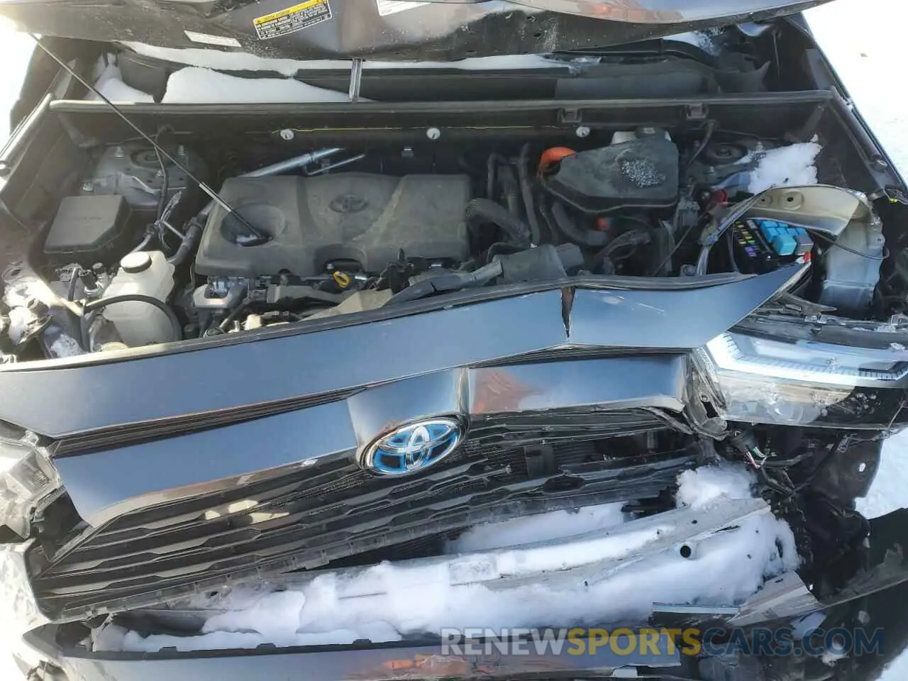 11 Фотография поврежденного автомобиля JTMB6RFV8PD082318 TOYOTA RAV4 2023