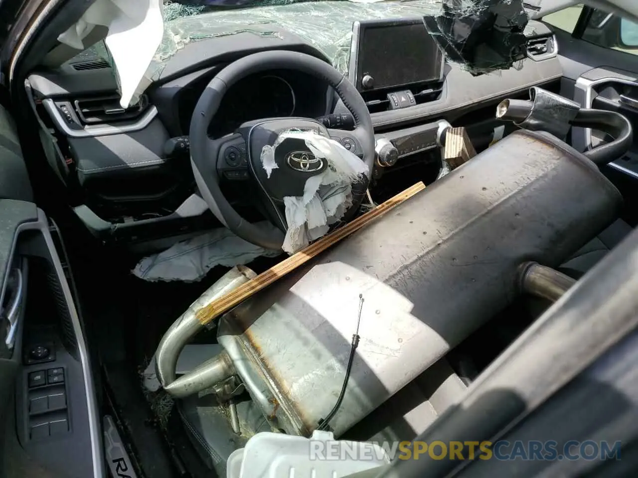 8 Фотография поврежденного автомобиля JTMC1RFV0PJ026684 TOYOTA RAV4 2023