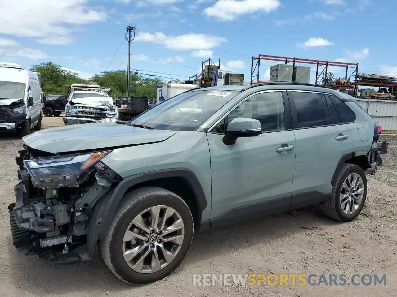 1 Photograph of a damaged car JTMC1RFV6PJ026172 TOYOTA RAV4 2023