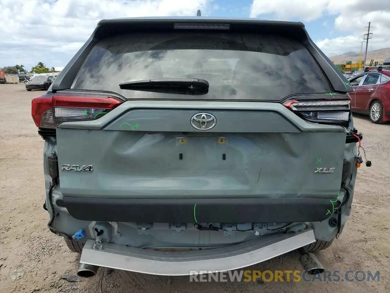 6 Photograph of a damaged car JTMC1RFV6PJ026172 TOYOTA RAV4 2023