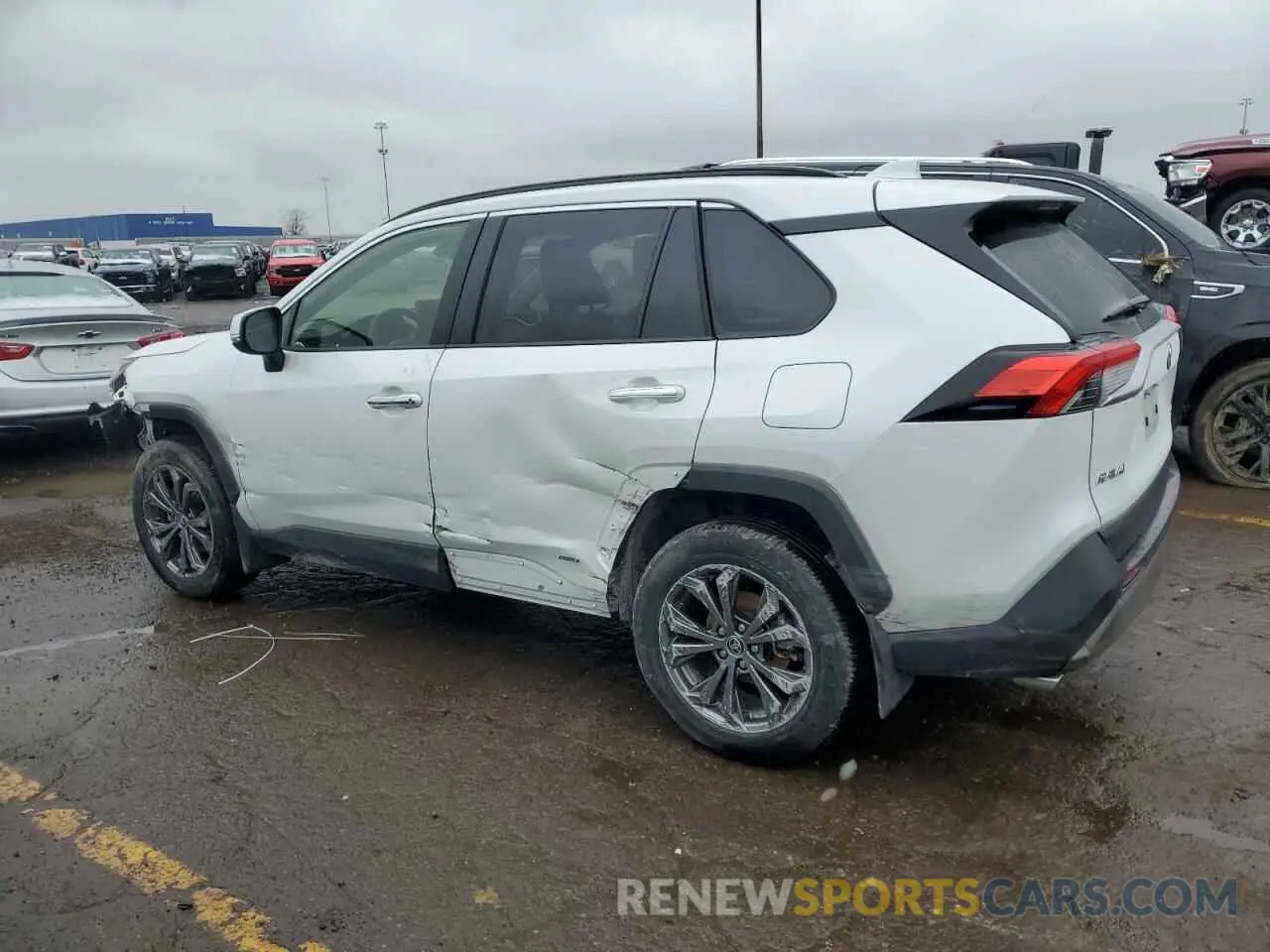 2 Photograph of a damaged car JTMD6RFV3PD093333 TOYOTA RAV4 2023