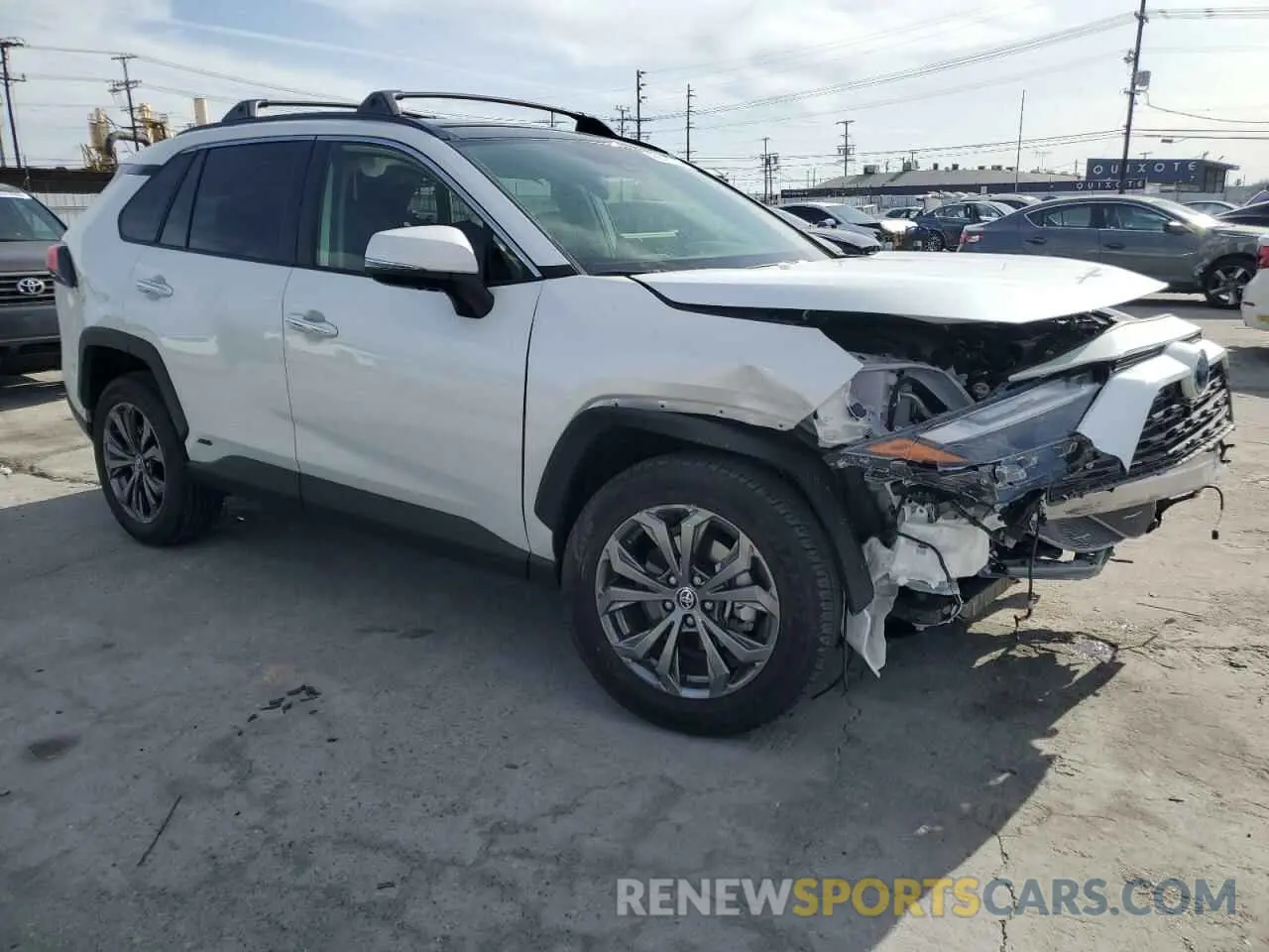 4 Фотография поврежденного автомобиля JTMD6RFVXPD548081 TOYOTA RAV4 2023
