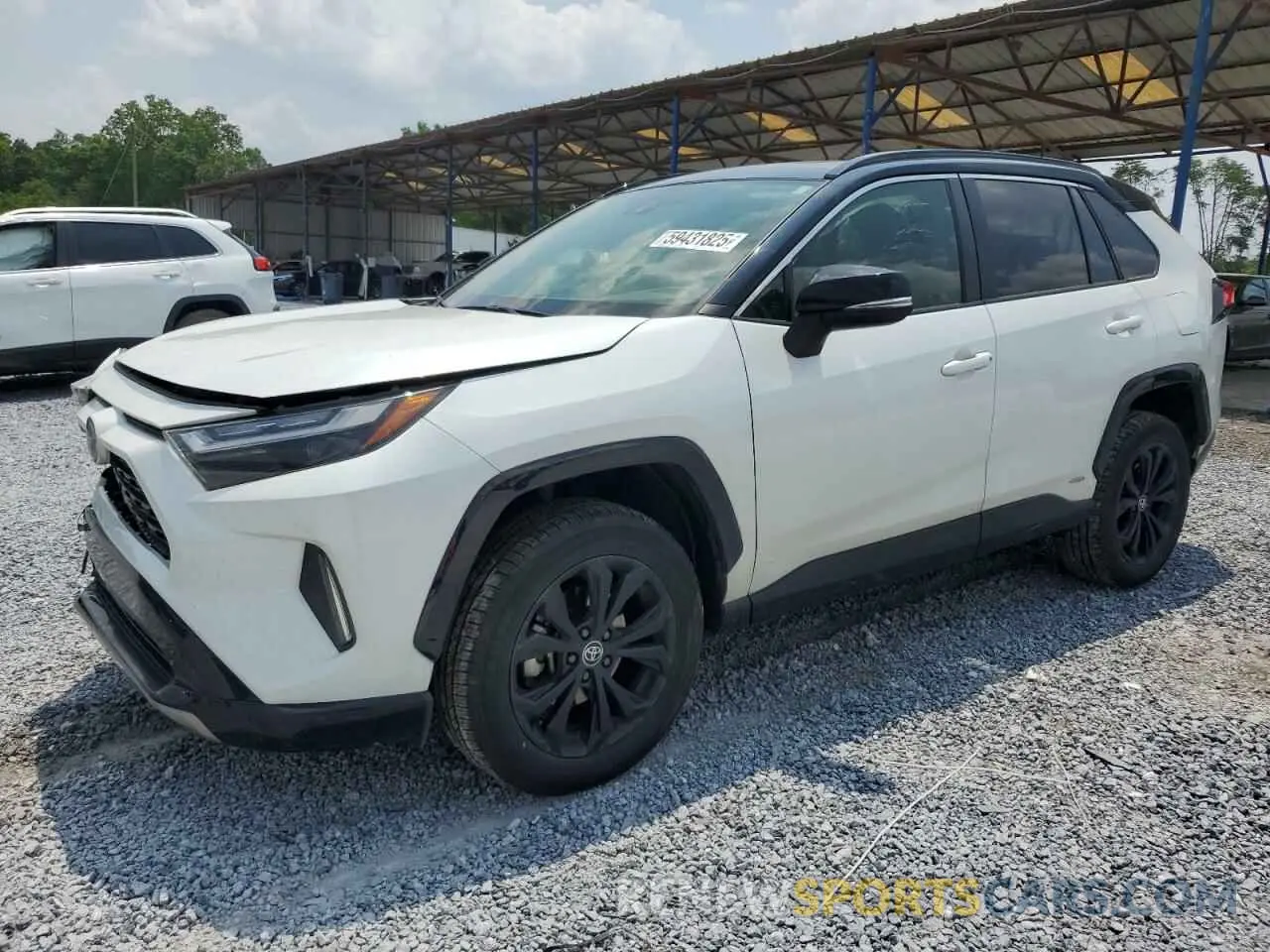 1 Photograph of a damaged car JTME6RFV2PJ035719 TOYOTA RAV4 2023