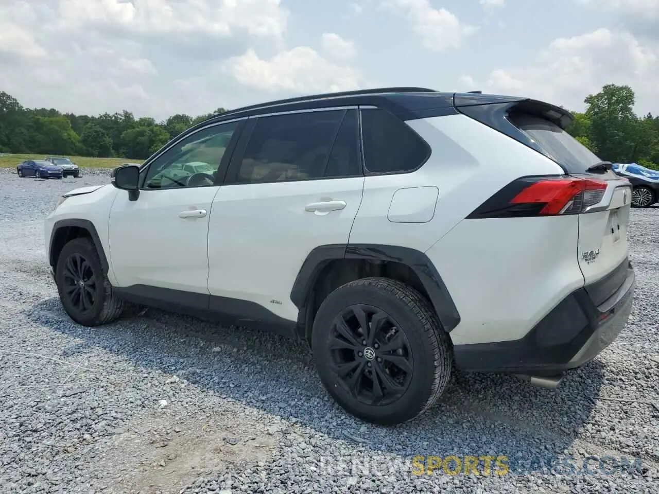 2 Photograph of a damaged car JTME6RFV2PJ035719 TOYOTA RAV4 2023