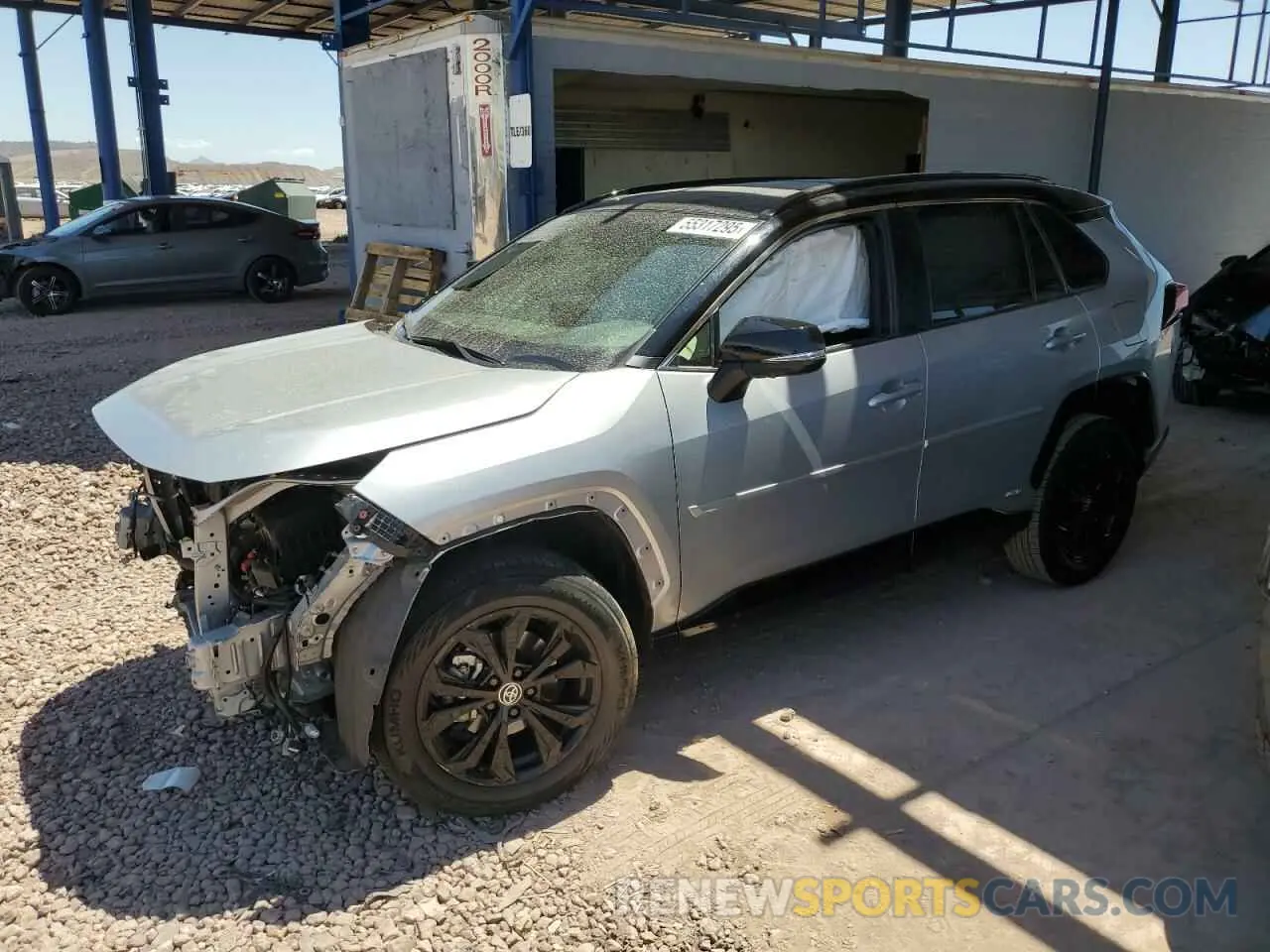 1 Photograph of a damaged car JTME6RFVXPJ026718 TOYOTA RAV4 2023