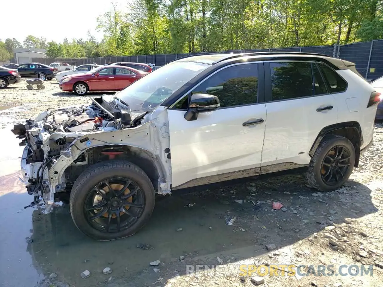1 Photograph of a damaged car JTMEB3FV1PD112362 TOYOTA RAV4 2023