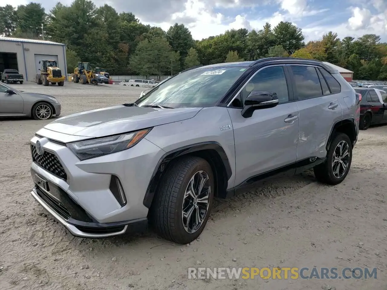 1 Photograph of a damaged car JTMEB3FV2PD142700 TOYOTA RAV4 2023