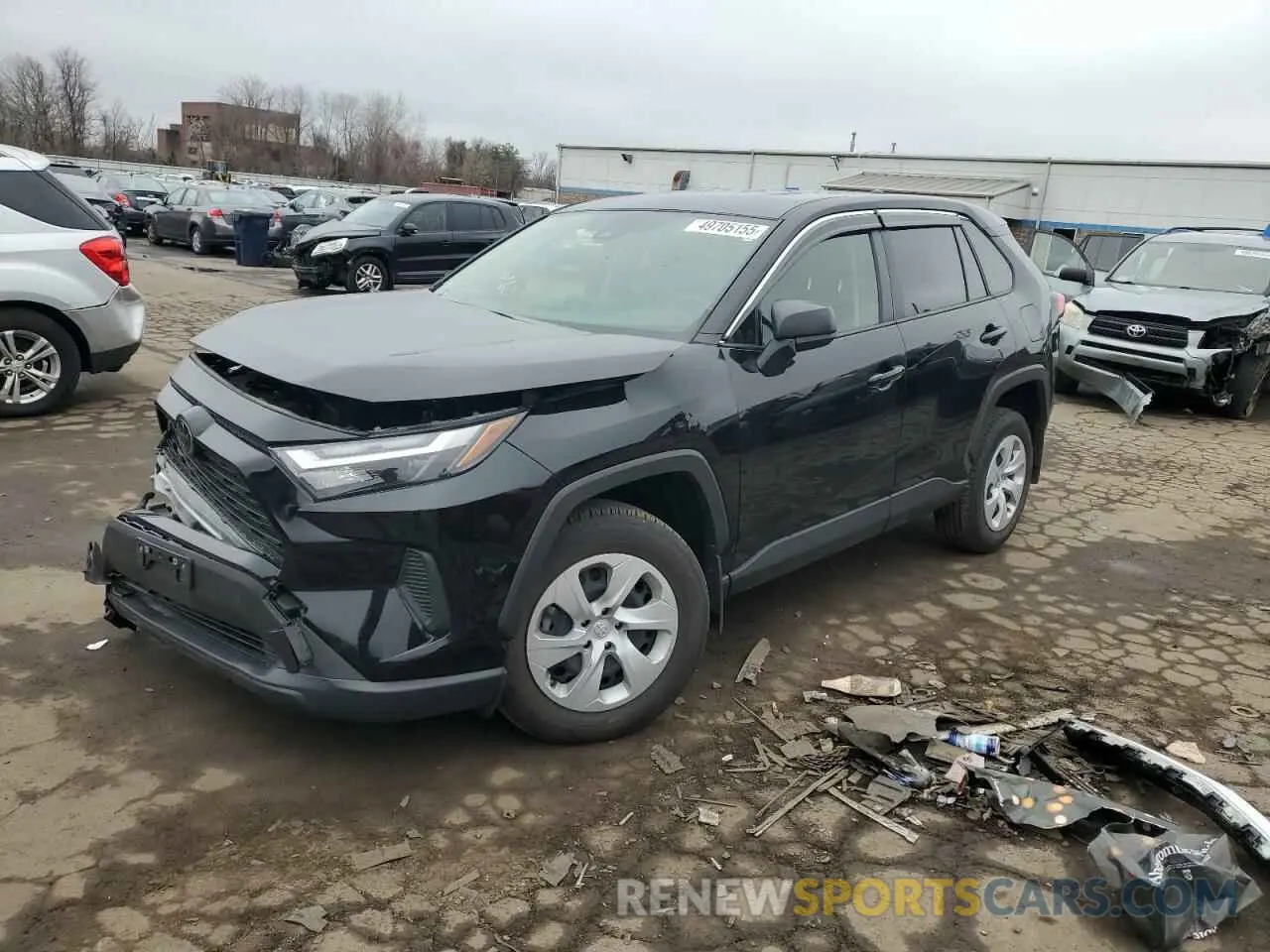 1 Photograph of a damaged car JTMF1RFV1PD102358 TOYOTA RAV4 2023