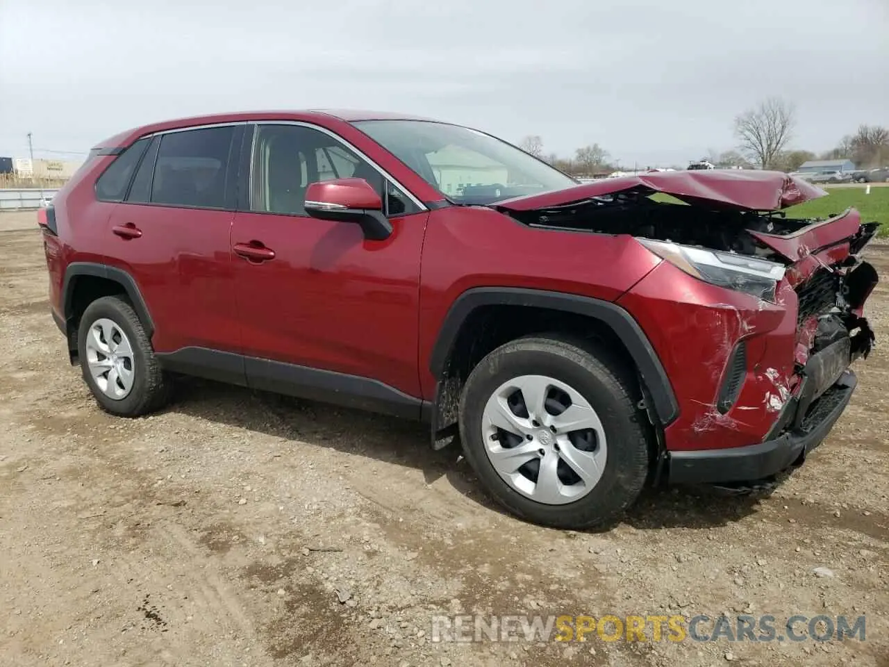 4 Photograph of a damaged car JTMG1RFV5PD101198 TOYOTA RAV4 2023