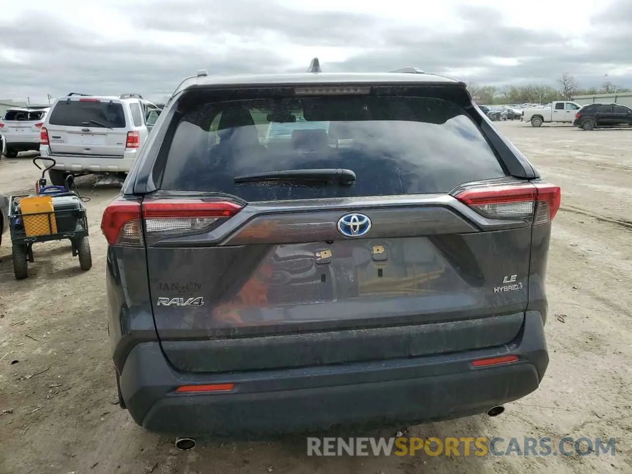 6 Фотография поврежденного автомобиля JTMLWRFV2PD193290 TOYOTA RAV4 2023