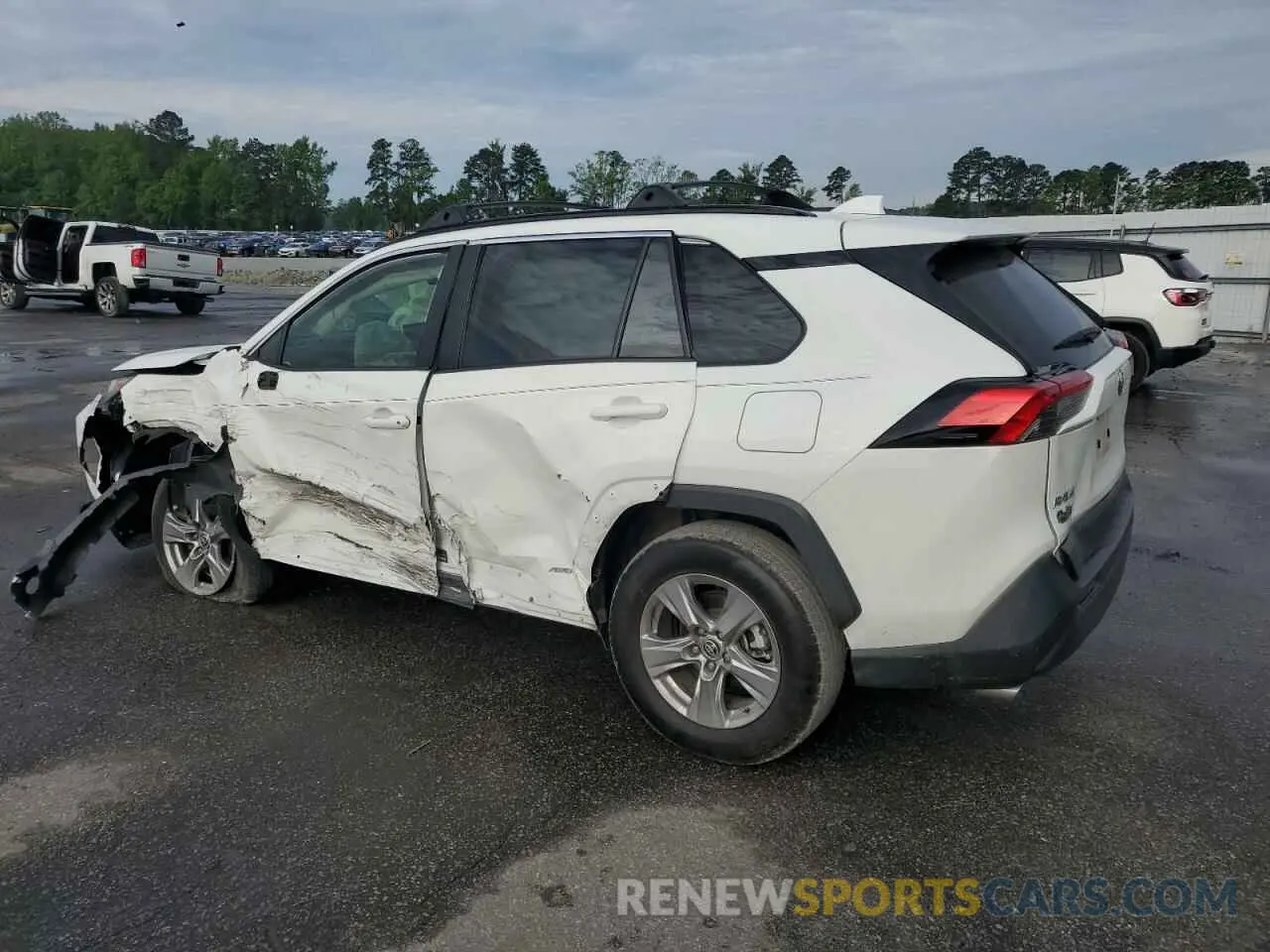 2 Фотография поврежденного автомобиля JTMLWRFV2PD205325 TOYOTA RAV4 2023