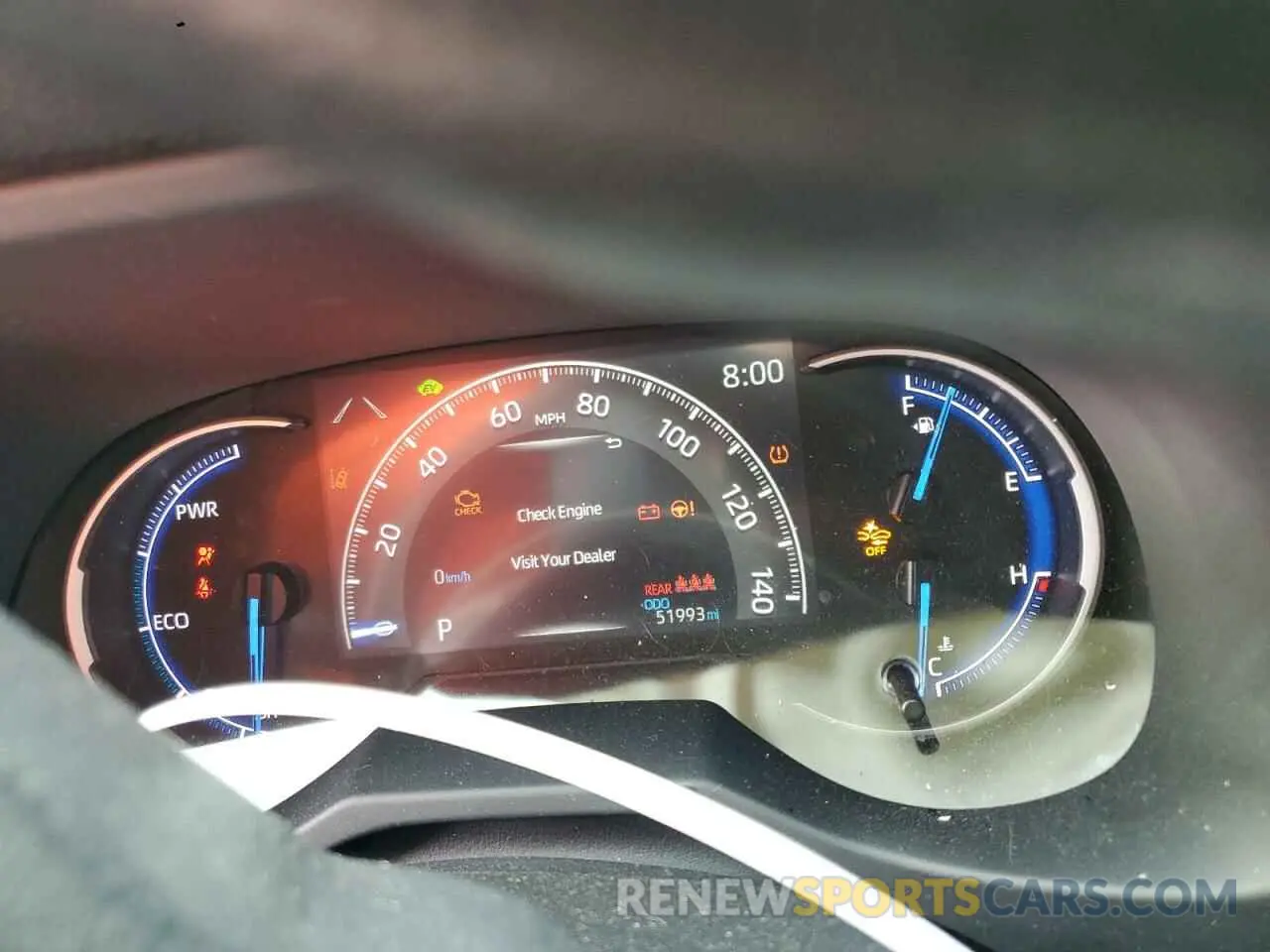 9 Фотография поврежденного автомобиля JTMLWRFV2PD205325 TOYOTA RAV4 2023
